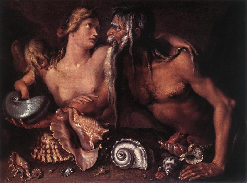 GHEYN, Jacob de II Neptune and Amphitrite df Germany oil painting art